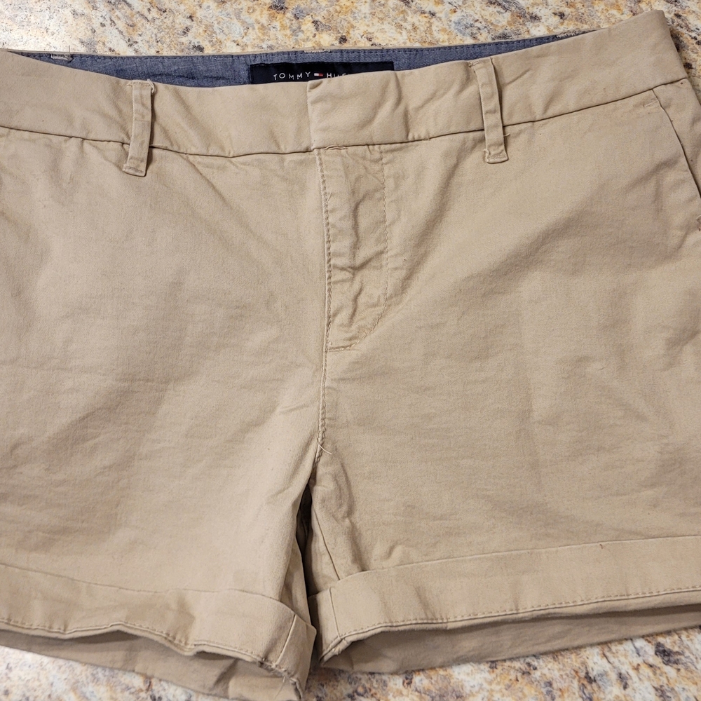 Tommy Hilfiger Hollywood Women's Juniors Beige Shorts